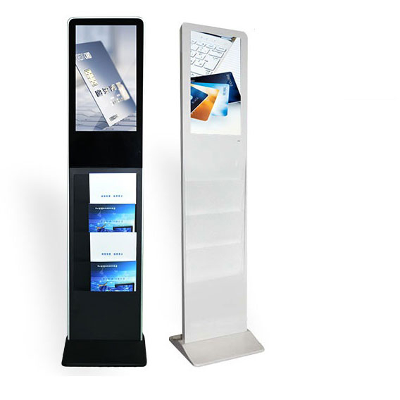 21.5 inch magazine kiosk with capacitive touch