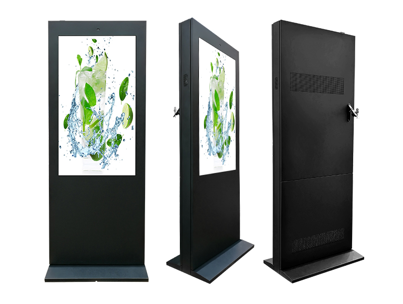 32 43 49 55 65 75 86 inch floor stand outdoor digital signage