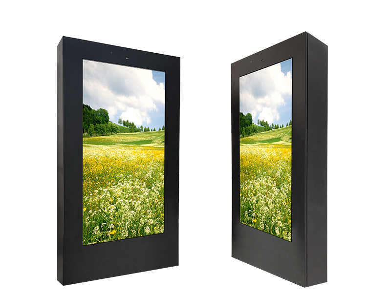 21.5 27 32 43 49 55 65 75 86 98 inch wall mount outdoor digital signage totem