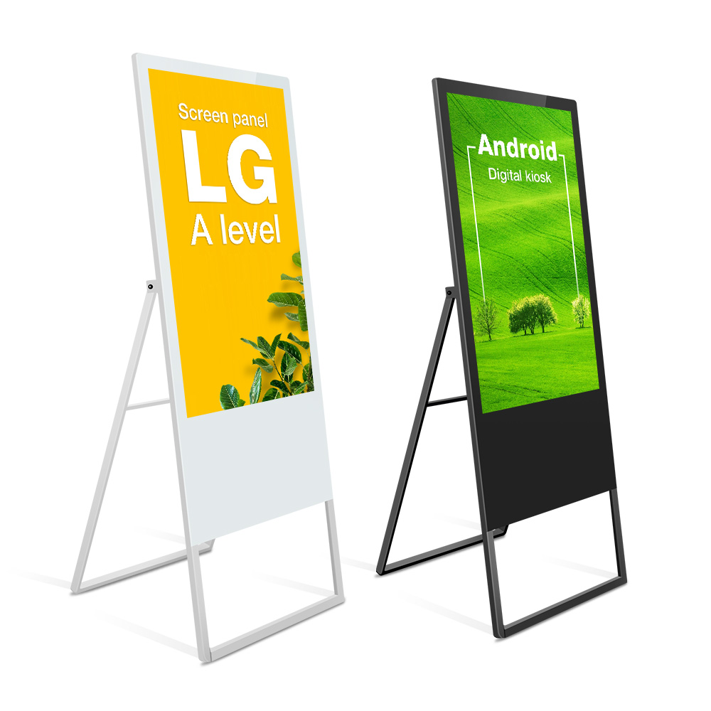 32 43 49 inch portable digital signage