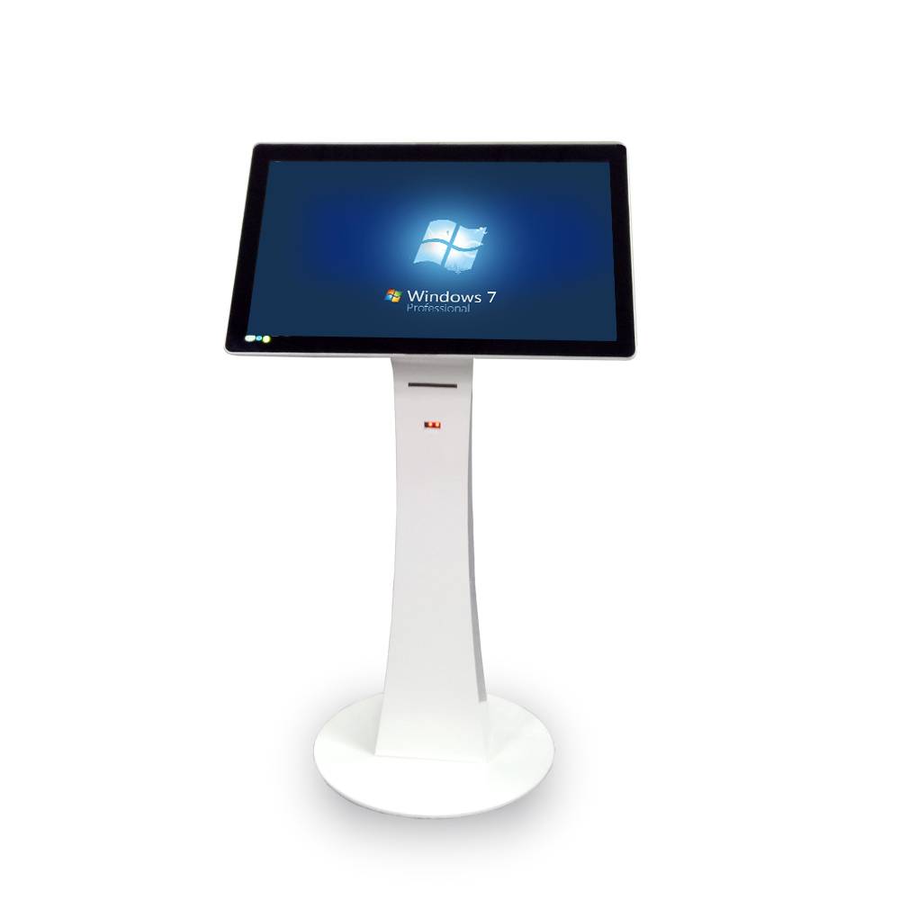32 inch windows i3 i5 i7 touch screen kiosk with scanner and printer