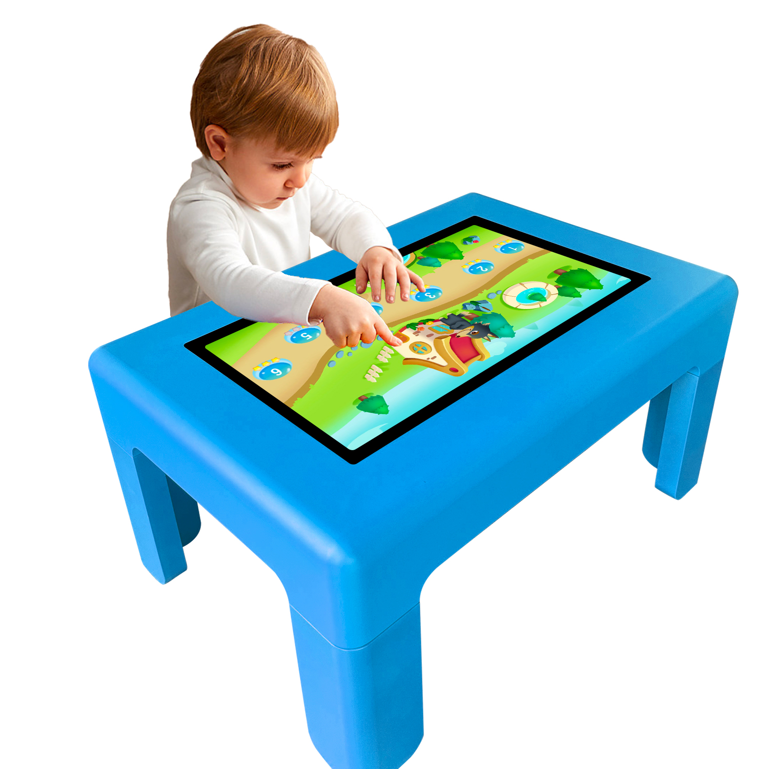 32 43 49 55 inch children touch screen table with capacitive touch