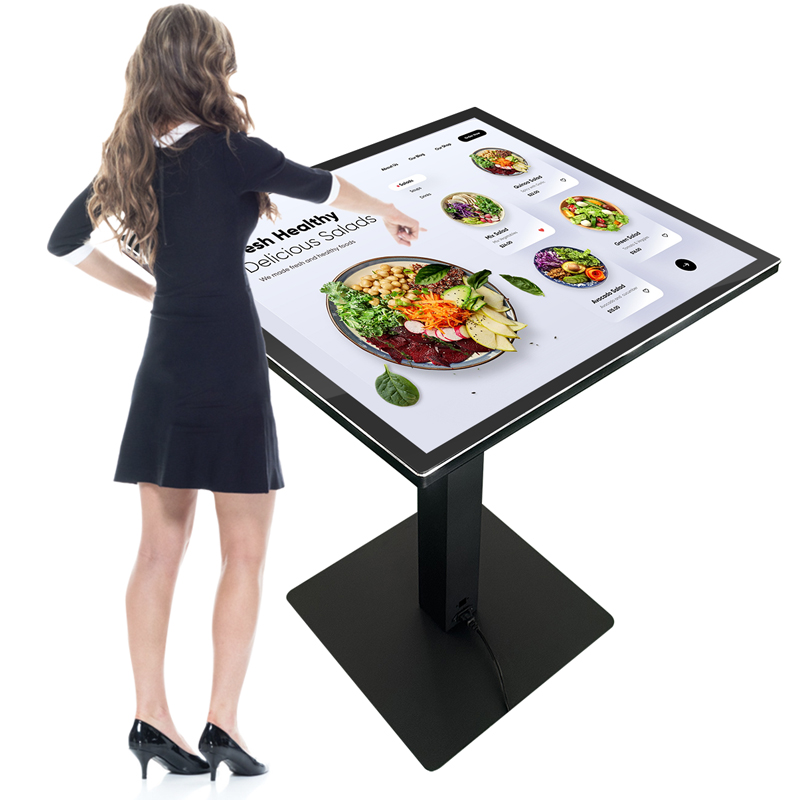 33.2 inch android square touch screen table with capacitive touch